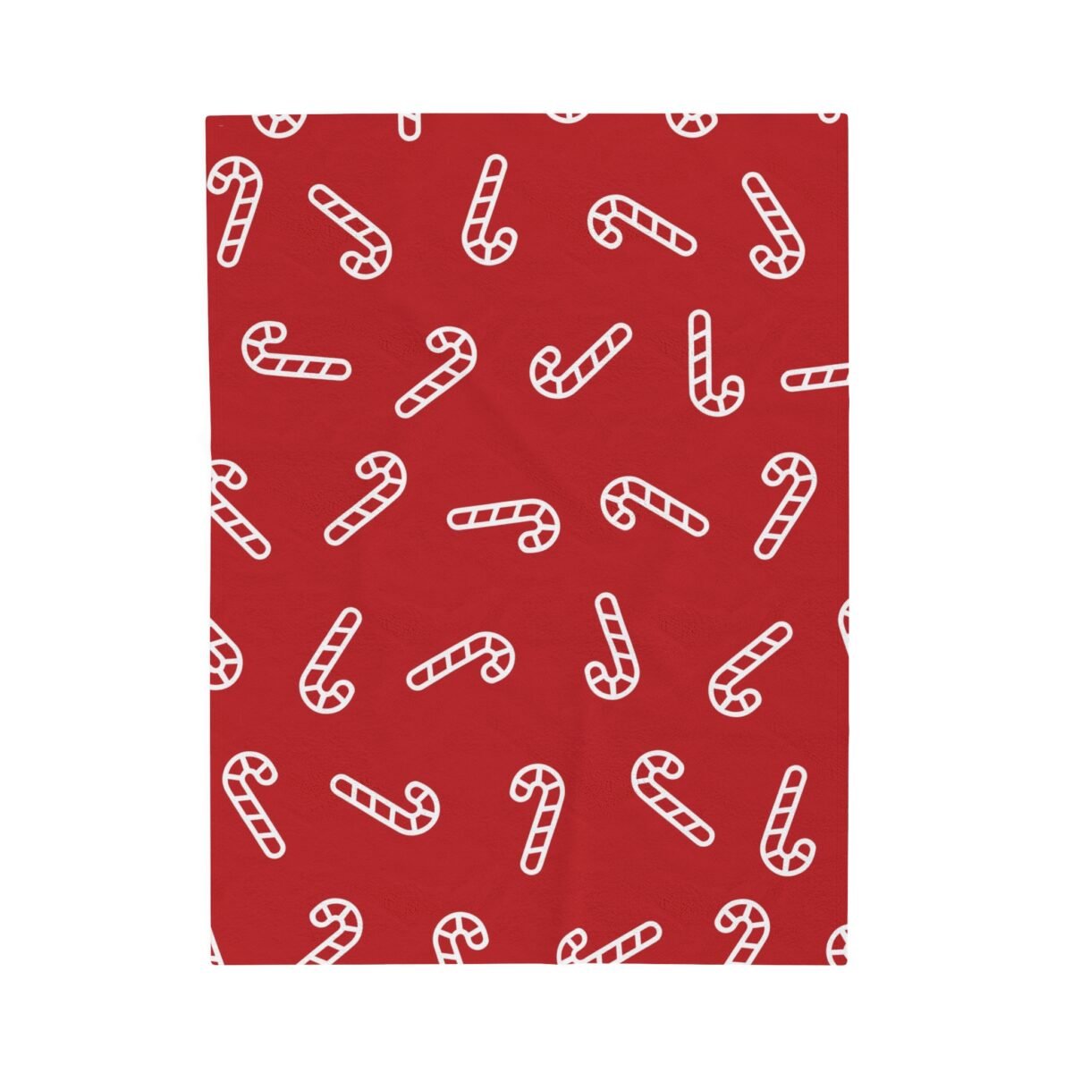 Magical Red Candy Cane Blanket - Image 4