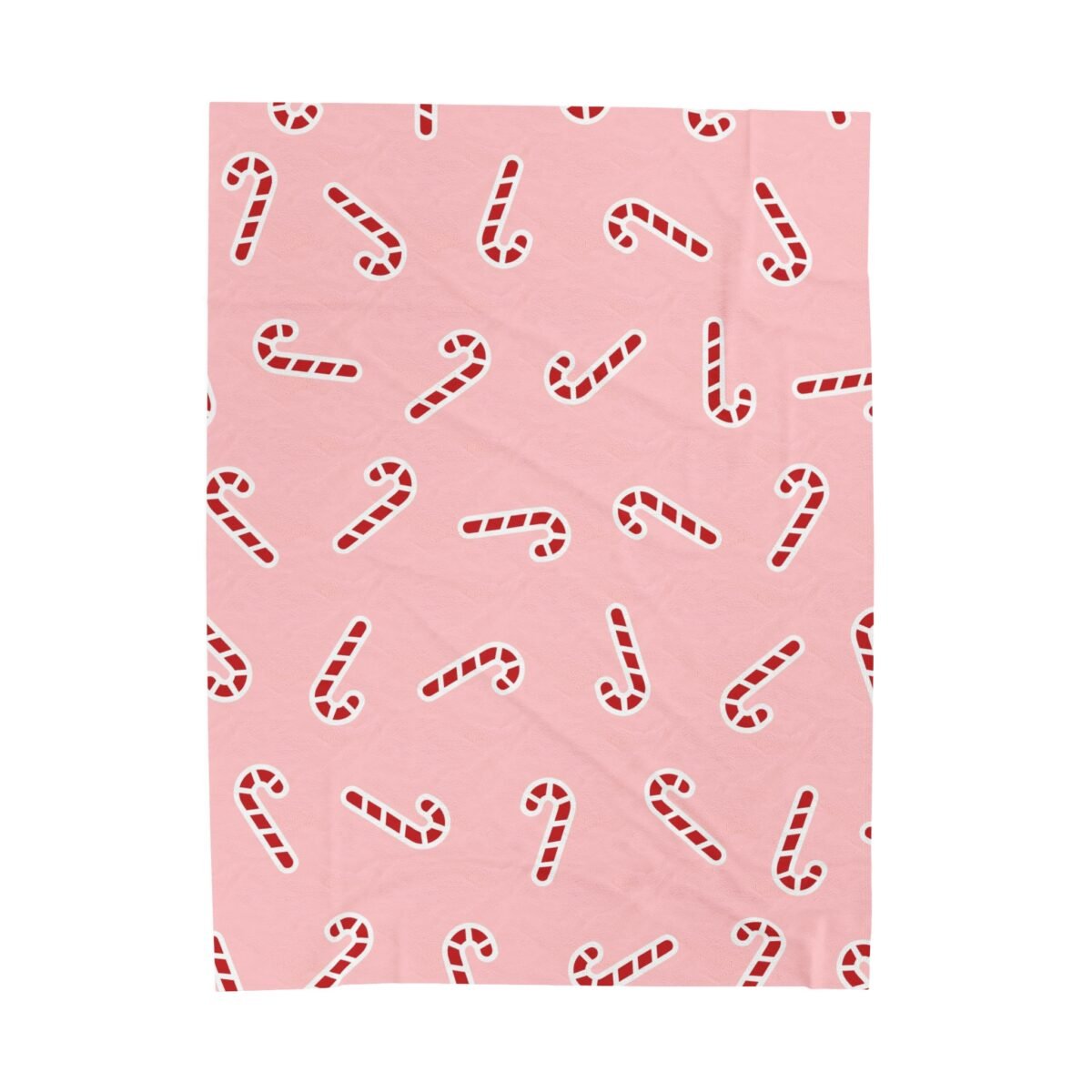 Enchanting Pink Candy Cane Blanket - Image 9