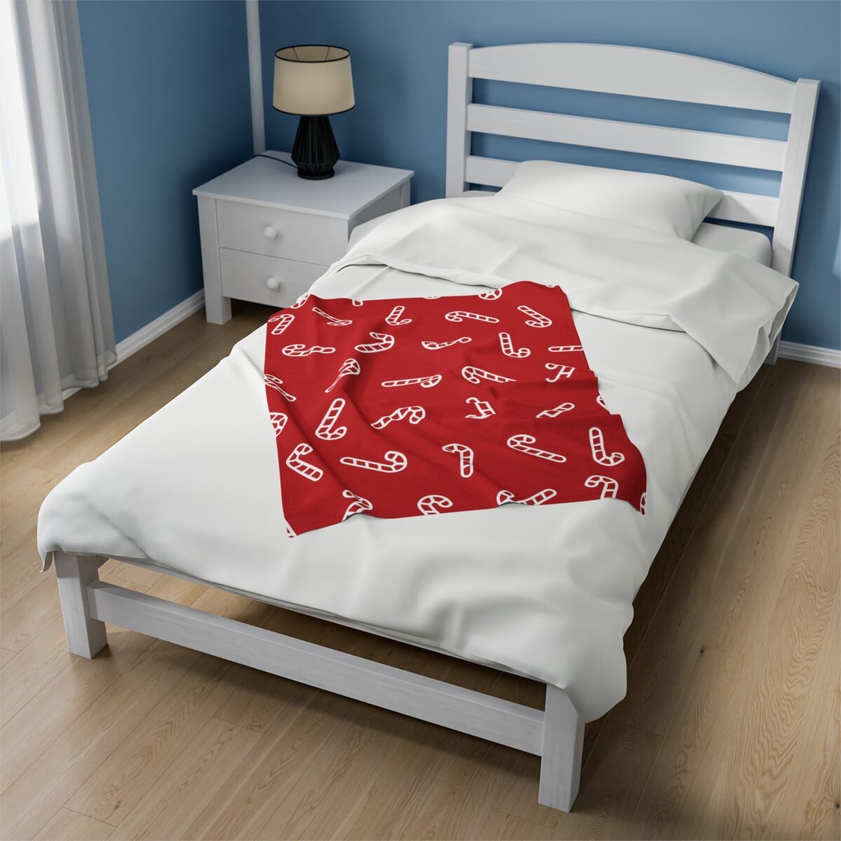 Magical Red Candy Cane Blanket - Image 6